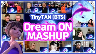 BTS [TinyTAN | ANIMATION] "Dream ON" reaction MASHUP 해외반응 모음