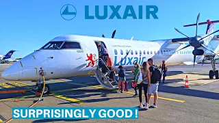 LUXAIR DE HAVILLAND Q400 (ECONOMY) | Luxembourg - Paris