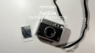 fujifilm instax mini evo unboxing + accessories 📷