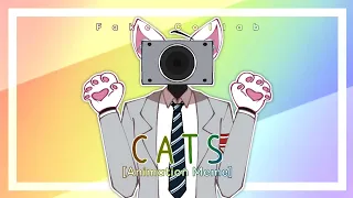 Cats [MEME] - Fake Collab with Main Speakerman (My Oc) | Skibidi Toilet Animation Meme