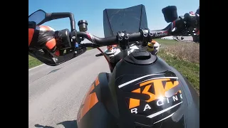 KTM 990 SM ride