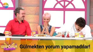 Gülmekten yorum yapamadılar!