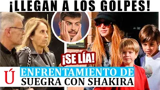 EX SUEGRA A G0LPES con Shakira por Piqué delante de Milan y Sasha según este medio