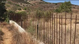 Man cuts off access to popular Mission Trails path