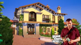 Michael de Santa's Mansion GTAV I No CC I The Sims 4 Stop Motion Build