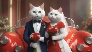 cat is getting married 😭😭🎶#trending #cat#ytviralvideo