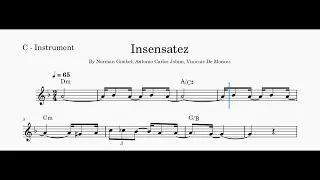 Insensatez (How Insensitive) - Tom Jobim - Sheet Music