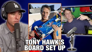 What's Tony Hawk's Board Setup?