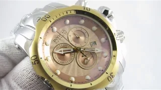 Invicta Venom Reserve Chronograph Gold Stainless Steel 10802