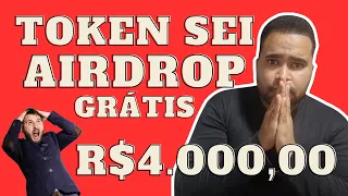 URGENTE - Airdrop R$4.000,00 Grátis do Token SEI