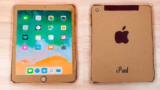 How to Make iPad from Cardboard - Easy DIY Apple Crafts