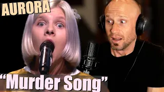 First time hearing AURORA - MURDER SONG (5,4,3,2,1) Live - Vocal Analysis & Discussion