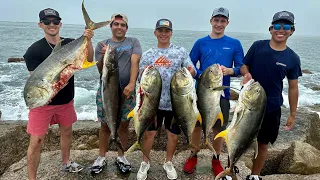 UNREAL day Fishing for Jetty MONSTERS (Port Aransas, Tx)