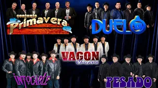 Mix Pesado, Intocable, Palomo, Duelo, Vagón Chicano - Puros Corridos Pesados pa pistear