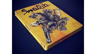 Распаковка Blu-ray Большой куш / Snatch Zavvi Exclusive Limited Steelbook unboxing
