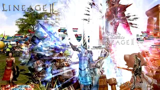 Lineage 2 official Classic NAServer Talking Island Shilen's Priest Hisilrome Rahha Raid boss mmorpg