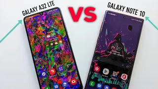 Samsung Galaxy a32 LTE vs Samsung Galaxy Note 10 : Battery, Gaming & Detailed review comparison