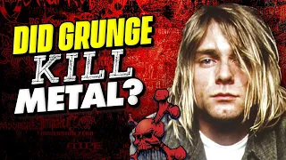 THE RISE OF GRUNGE AND DEATH OF GLAM ROCK?! | Music Documentary!