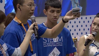 4M STEAM TOY - HK Book Fair Part 2 ( Tin Can Edge Detector Robot Game)