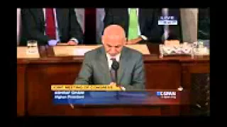 Afghan President Ashraf Ghani Joint Meeting of Congress