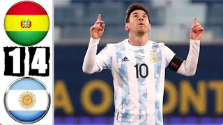 Argentina vs Bolivia 4-1 All goals & Extended highlights