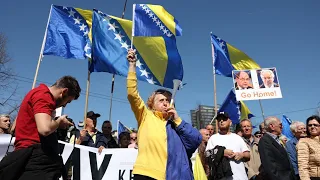 Protestni skup ispred OHR-a - Ne prihvatamo i ne dozvoljavamo da OHR-u da prenosi suverenitet BiH