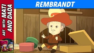 Art with Mati and Dada – Rembrandt | Kids Animated Short Stories in English