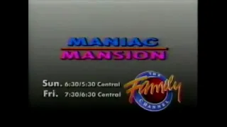 Maniac Mansion Commercial - Unknown 90s TV series created by Eugene Levy of Schitt’s Creek, SCTV