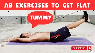 Ab Exercises At Home To Get Flat Tummy Without Equipments