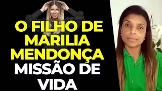 O filho de Marilia Mendonça dará continuidade a missão de vida dela com a vidente Vandinha Lopes