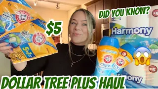 DOLLAR TREE PLUS HAUL | $5 | ESSENTIALS | AMAZING DEALS | CHATTY | DID YOU KNOW?