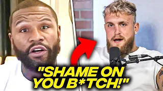 Floyd Mayweather LOSES IT On Jake Paul For AB*SING Mike Tyson's Late Daughter