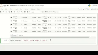 Optimiza tus Datos en Python: Cómo Ordenar y Modificar las Columnas de una Base de Datos con Jupyter