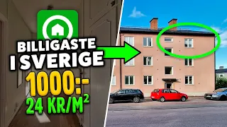 Sveriges Billigaste Lägenhet: 1000kr