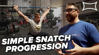 Simple & Effective Snatch Progression for Beginners (Ft. Max Aita)