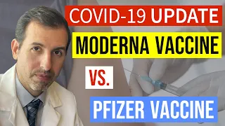 Coronavirus Update 117: Moderna vs. Pfizer COVID 19 Vaccine (mRNA vaccines)