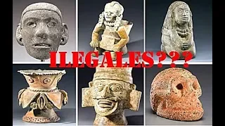 Es LEGAL Buscar o Poseer Piezas PREHISPANICAS Arqueologicas?