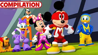 Mickey Mouse Funhouse Best Moments 😊 | 90 Minute Compilation | Season 2 | @disneyjunior