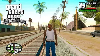 GTA San Andreas - Brown Streak Ride, PS2 vs Definitive Edition, side-by-side