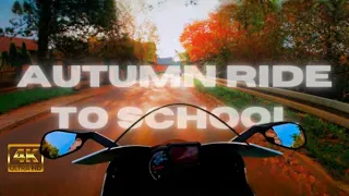 RIDE TO SCHOOL - APRILIA RS4 125🔥🏍️
