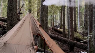 Hot Tent Mt. Hood Wilderness