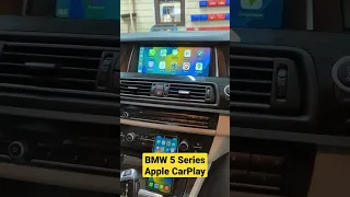 📺 BMW 5 Series (F10) Apple CarPlay Original Screen Upgrade