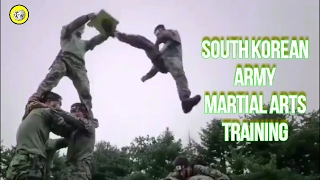 South Korean Army Training - Martial Arts Drill (2017)