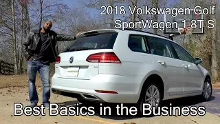 2018 Volkswagen Golf SportWagen 1.8T S - Best Basics in the Business