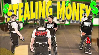 Stealing Millions Of DOLLARS From Angry Players.. (GTA RP)