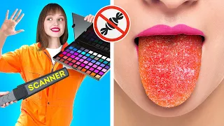 ASTUCES COOL POUR CACHER DES BONBONS EN CLASSE || Trucs et Astuces Fun Par 123 Go Like!