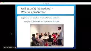 Entrenamiento para facilitadores (español)