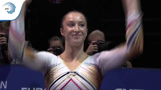 Nina DERWAEL (BEL) - 2018 Artistic Gymnastics European Champion, bars