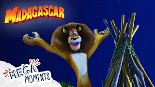 The Failed Fiery Rescue 🔥| Madagascar | Clip | Mega Moments