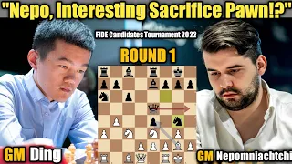 FIDE Candidates Tournament 2022 | Ding Liren VS Ian Nepomniachtchi | Round 1